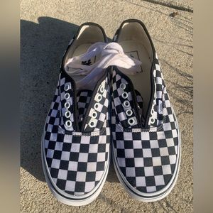 Checkered Vans